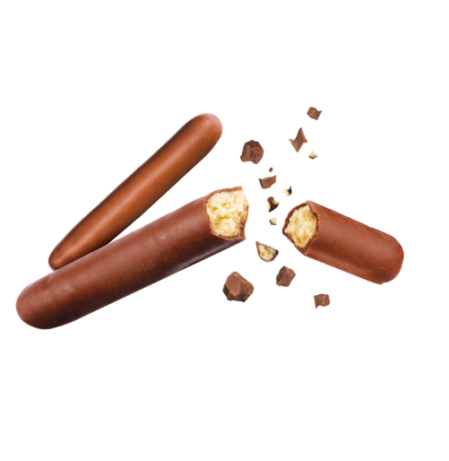 Milk chocolate sticks